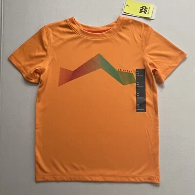 All In Motion Boys “So Happy” Graphic Tee,Color Orange Size XS(4/5) - Image 1 of 4
