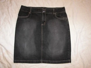 Women's Liz & Co. Stretch Denim Skirt - Size 12 - Picture 1 of 5