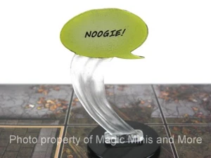 Deadpool ~ "NOOGIE!" WORD BUBBLE/BALLOON #W001 HeroClix Object miniature - Picture 1 of 1