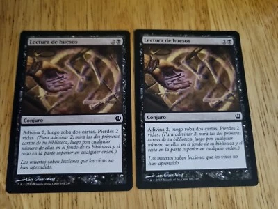 MTG - 2x Read the Bones - Theros - French Edition - Image 1 of 2