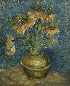 VINCENT VAN GOGH Poster or Canvas Print "Imperial Fritillaries in a Copper Vase" - Picture 1 of 1