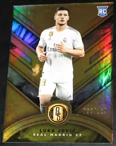 2019-20 Panini Gold Standard Luka Jovic # 036/129 Real Madrid RC Base #22 2020 - Picture 1 of 2