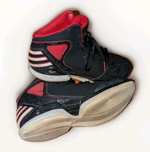  ADIDAS ADIZERO DERRICK ROSE 773 CRAZY LIGHT BASKETBALL SHOES G48740 BLACK RED  - Picture 1 of 5