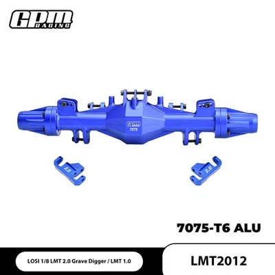 GPM 7075 Alloy Quick Release Rear Axle Housing Set LOSI 1/8 LMT 1.0/2.0 LOS-1805 - Image 1 of 4