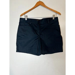 Ellen Tracy Damenshorts 8 Chino schwarz Freizeit Strand adrett Academia 5 Zoll - Bild 1 von 11