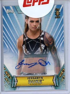 2019 Topps WWE Women's Division JESSAMYN DUKE Autograph Auto #066/199 1st NXT - Picture 1 of 2
