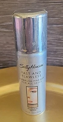 Nuevo SALLY HANSEN MAQUILLAJE AERÓGRAFO RÁPIDO E IMPECABLE -Beige Natural**RARO Foto 1 de 2