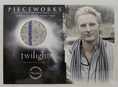 Tarjeta de disfraz Twilight Inkworks VARIANTE Pieceworks PW9 Peter Facinelli Dr Cullen Foto 1 de 3