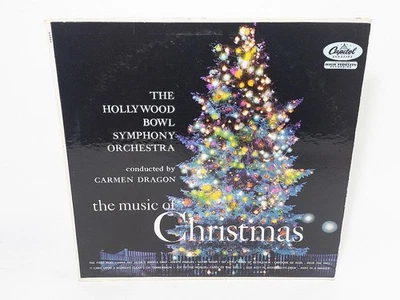 The Music of Christmas - The Hollywood Bowl Orchestra Vinyl LP, 1957 Dragon, VG+ - Image 1 of 4