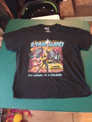 Fanatics Ryan Blaney Graphic Rare T-Shirt NASCAR Cotton Saga Legend Mens XL - Image 1 of 4