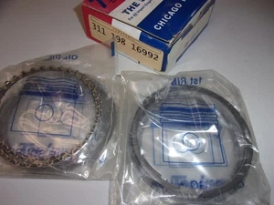 Topline Piston Rings Full Set For 92mm Bore Air-cooled Vw Bug Pistons - Picture 1 of 3