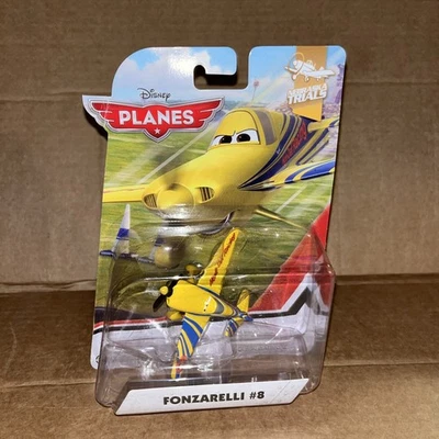 2014 Disney Planes Fonzarelli #8 Airplane Toy New - Image 1 of 4