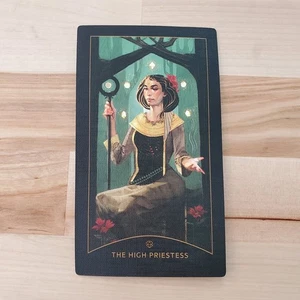 Dungeons And Dragons Single Tarot Card ~ THE HIGH PRIESTESS - Picture 1 of 3