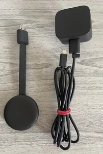 Google Chromecast 2nd Generation - Model NC2-6A5 With Adapter Tested & Working - Picture 1 of 7