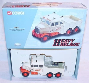 Corgi Toys 1:50 SCAMMELL CONTRACTOR "SIDDLE C COOK" Heavy Haulage TRUCK MIB RARE - Picture 1 of 10