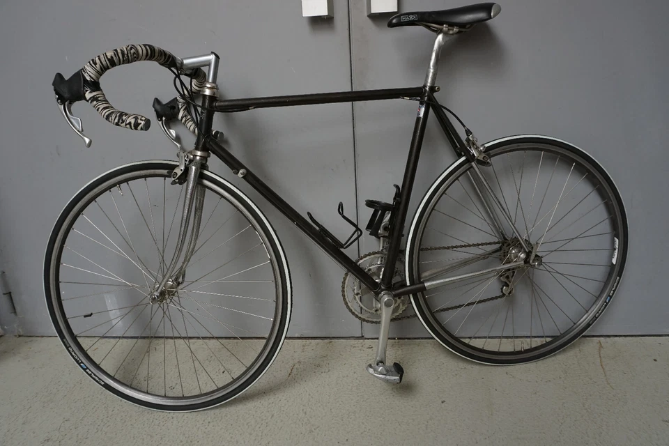 A022-299: Kotter Albuch Rennrad schwarz Campagnolo Sachs Retro Gr. M - Bild 1 von 4