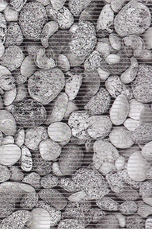 Weichschaummatte Badevorleger für WC & Küche Antirutschmatte Grau Weiß Steine - Bild 1 von 1