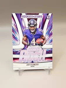 2023 Panini Rookies & Stars #RR-20 Zay Flowers Rookie Rush RC - Picture 1 of 2