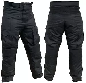 Pantaloni moto protezioni uomo tessuto moto enduro pantaloni scooter taglia S - 5XL - Foto 1 di 2