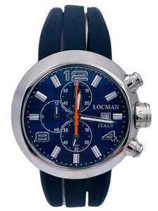 Orologio Locman Change Crono 420BLK/595 3 Cinturini 46mm Scontatissimo Nuovo - Foto 1 di 7