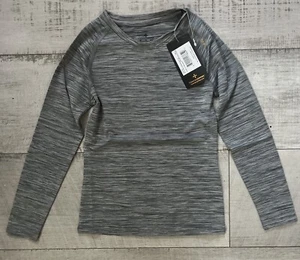 Boys' Compression Short Sleeve Crew Neck Shirt - XS- Heather Gray Tommie Copper - Picture 1 of 3