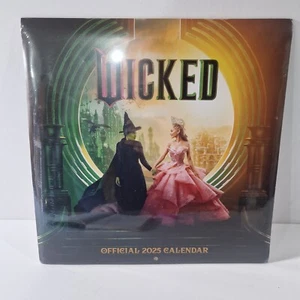 Wicked Calendar 2025 - Entertainment - Month To View Brandneu Versiegelt - Bild 1 von 2
