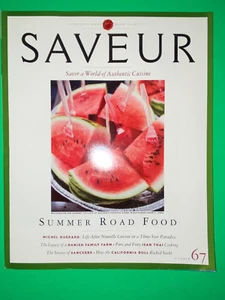 Saveur Magazine Food Cooking, Fine Dining June July 2003 #67 Summer Road Food - Picture 1 of 3