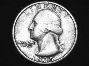 1935-D Washington Quarter --- Very Fine +++ - Picture 1 of 12