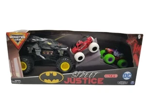 Monster Jam DC Street Justice Batman Joker Harley Quinn Monster Truck Toy Target - Picture 1 of 8