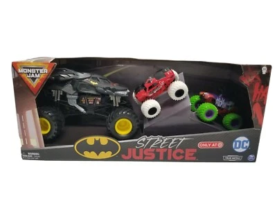 Monster Jam DC Street Justice Batman Joker Harley Quinn Monster Truck Toy Target - Image 1 of 4