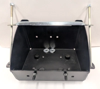 Caja de batería y soporte herrajes BCS tractor arranque eléctrico 59057390 56119937 Foto 1 de 4