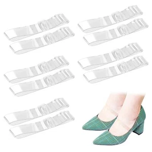 5 Pairs Shoelace Invisible High Heel Shoe Straps for Holding Loose High Heels - Picture 1 of 7