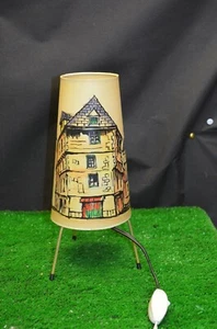 ANCIENNE LAMPE DE CHEVET STYLE SCANDINAVE DÉCOR MAISON ALSACE - Picture 1 of 5