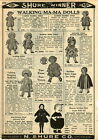1924 Paper Ad Walking Mama Doll Skeezix Red Riding Hood Kidlyne Disc Jointed