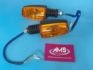 Quingo Classic 4mph Mobility Scooter Pair of Front Indicators Units - Picture 1 of 4
