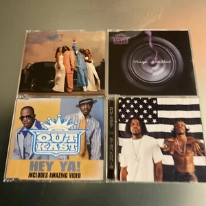 OutKast 4 CD UK IMPORT LOT - Hey Ya! Stankonia Ms. Jackson Prototype VG - Picture 1 of 13