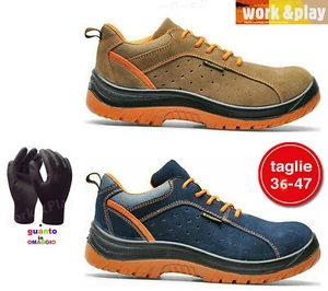 Scarpa antinfortunistica bassa uomo donna SORPASSO S1P SC da 36 a 47 - Foto 1 di 12