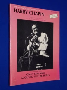 1988 Harry Chapin Authentic Style Guitar Tablature Vocal Sheet Music Songbook - Bild 1 von 6
