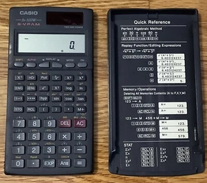 CASIO fx-300W S-V.P.A.M. Solar Power Scientific Calculator + Cover Tested - Picture 1 of 2