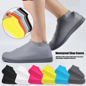 Universal Shoes Protector Rain Boot Elastic Rubber Cover Waterproof for Sneaker - Picture 1 of 8