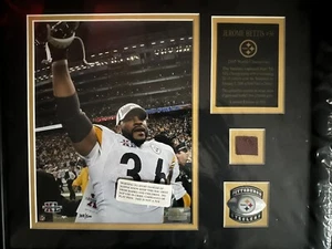 Pittsburgh Steelers Jerome Bettis Football 2005 Super Bowl XL Rare NFL Framed 05 - Picture 1 of 5