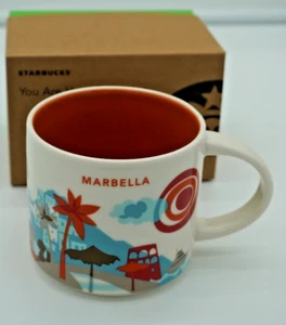 Taza de café Starbucks Marbella You Are Here Collection nueva en caja - Imagen 1 de 5