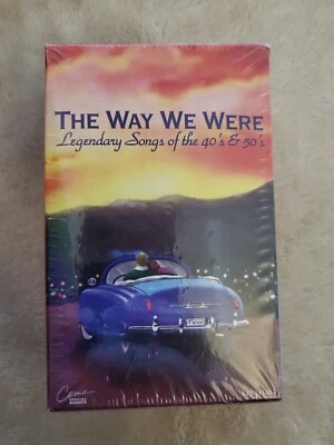 The Way We Were Cassette set of 2 Legendary Songs of the 40's & 50's Cena NEW  - Image 1 of 4