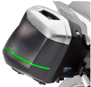2024 ORIGINAL OEM KAWASAKI VERSYS 1000 KOFFERSATZ KIT MATT GRAPHINE STAHLGRAU - Bild 1 von 2
