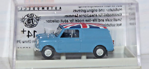 Brekina Austin Mini Van  Blue 1:87 Scale