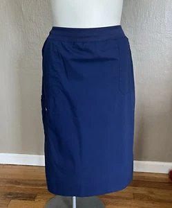 Gonna donna Cherokee lunghezza modesta scrub yoga vita blu navy taglia XL stile WW510 - Foto 1 di 7