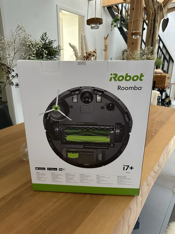 iRobot Roomba i7+ Roboter-Staubsauger - Schwarz - Bild 1 von 1