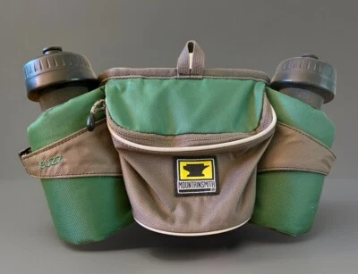 MOUNTAINSMITH -BUZZ Hip Lumbar Pack Waist Green/Gray Original 2 Bottles - Image 1 of 4