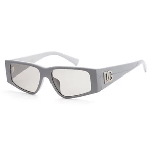 Dolce & Gabbana Men's 55mm Light Grey Sunglasses DG4453F-341887-55 - Picture 1 of 2