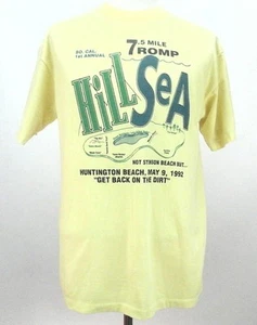 Juego Huntington Beach 1992 Hill Sea So Cal 1er Juego Anual 7,5 Millas Grande Hecho en EE. UU. - Imagen 1 de 4